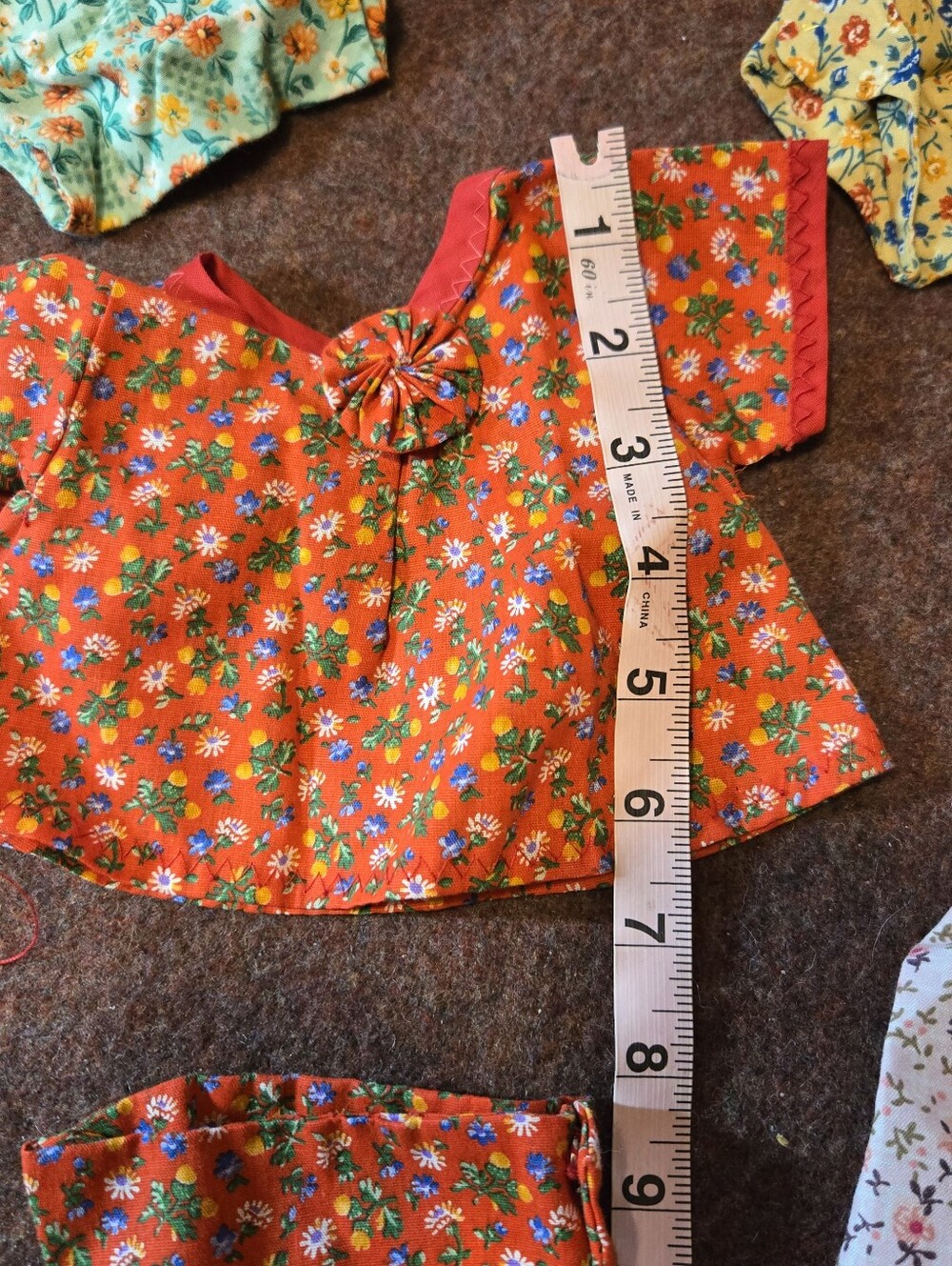 Vintage Doll Clothing Lot Of 14 Pieces - Picture 2 of 7